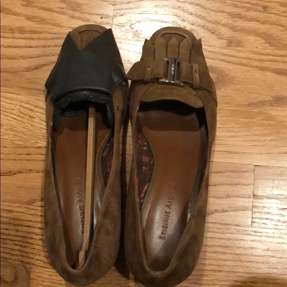 Etienne Aigner shoes 2 inch heel
